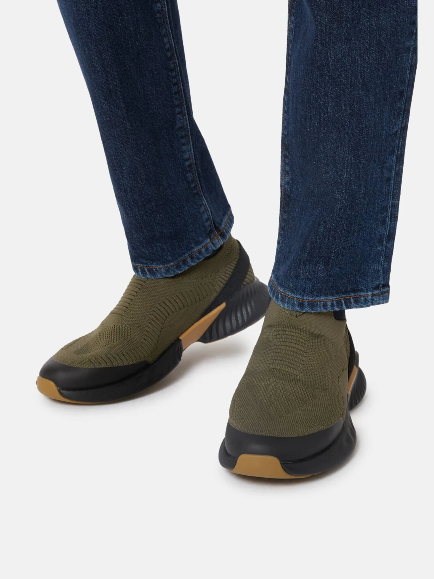 Slip-on Sneakers Slip-ons Willow Heren Kaki / Donkergroen 6 Slip-on Sneakers Slip-ons Willow Heren Kaki / Donkergroen - Afbeelding 4