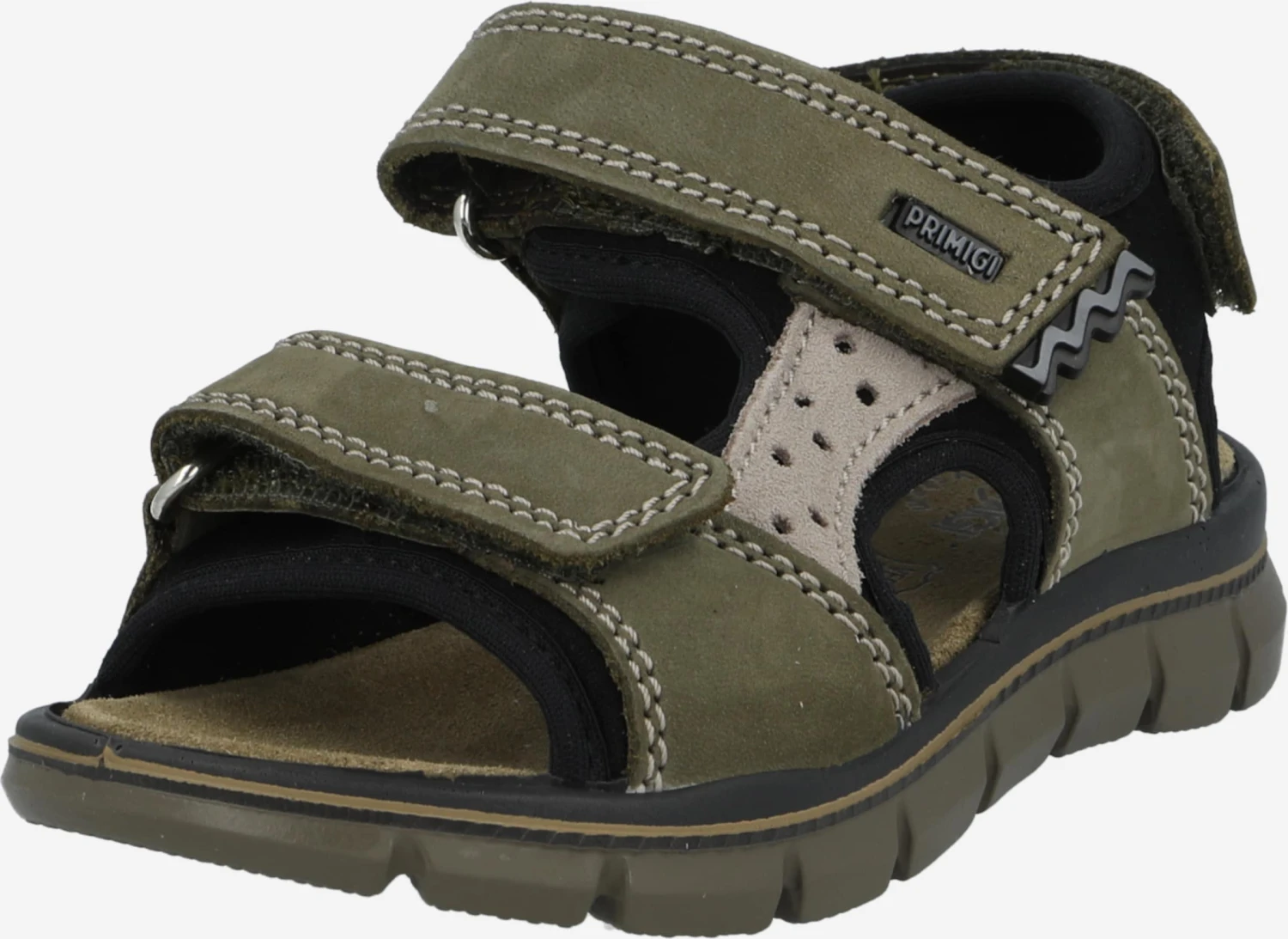 Primigi Sandalen Open Schoenen Kinderen Kaki / Zwart 3 Primigi Sandalen Open Schoenen Kinderen Kaki / Zwart