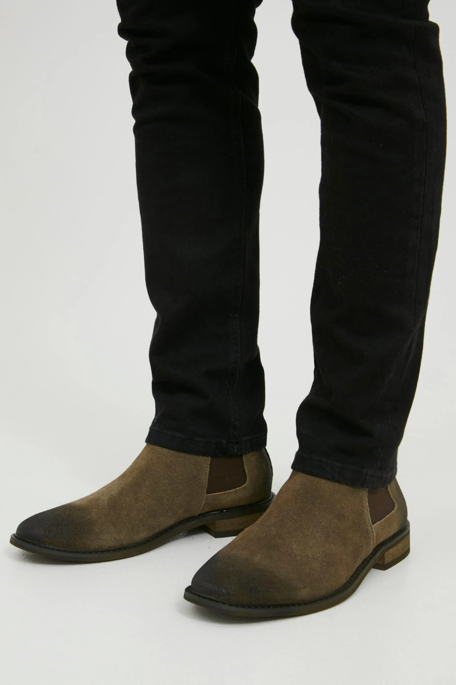 Blend Enkelboots Chelsea Boots Heren Olijfgroen 8 Blend Enkelboots Chelsea Boots Heren Olijfgroen - Afbeelding 6