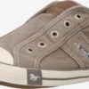Mustang Slip-on Sneakers Slip-on Dames Aardetinten