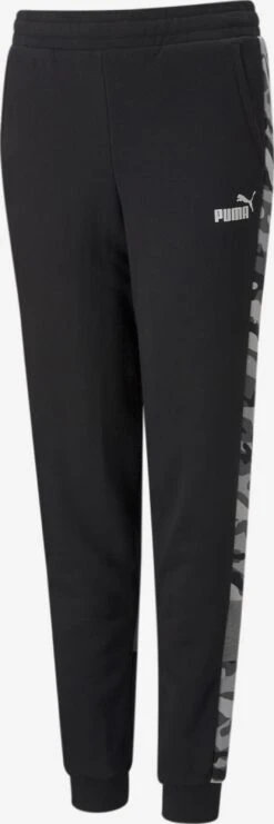 Puma Pantalons Tapered Broek Kinderen Zwart