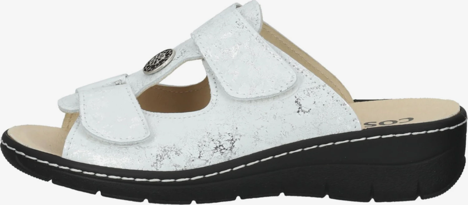 Sandalen Met Hak Muiltjes Dames Wit 4 Sandalen Met Hak Muiltjes Dames Wit - Afbeelding 2