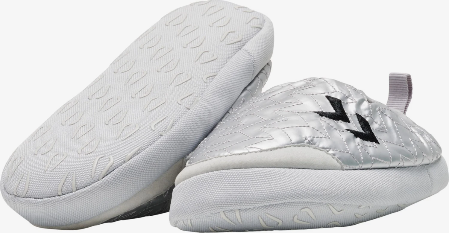 Hummel Pantoffels Huisschoenen Kinderen Zilver 5 Hummel Pantoffels Huisschoenen Kinderen Zilver - Afbeelding 3