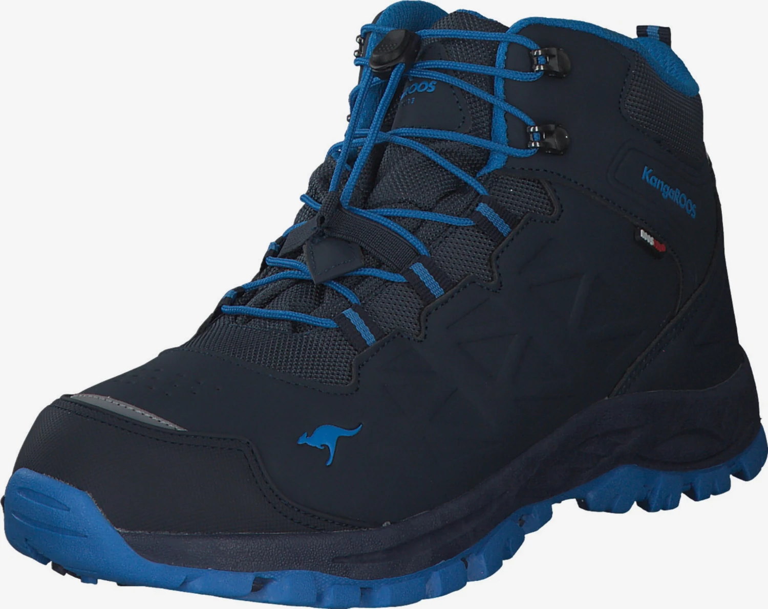 KangaRoos Schoenen Laarzen K-XT Para Mid RTX 18945 Kinderen Donkerblauw 3 KangaRoos Schoenen Laarzen K-XT Para Mid RTX 18945 Kinderen Donkerblauw