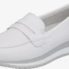 Remonte Loafers Instappers Dames Wit
