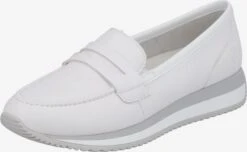 Remonte Loafers Instappers Dames Wit