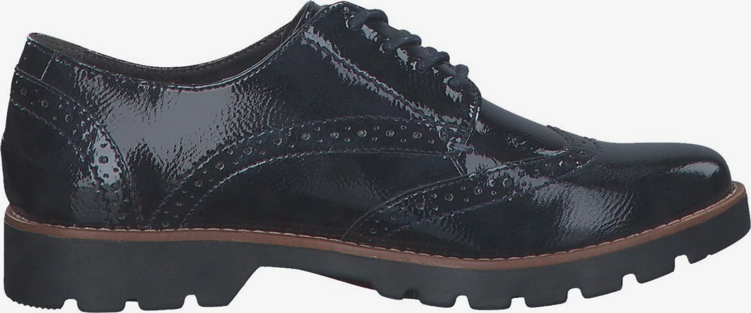 Jana Veterschoenen Veterschoen Dames Blauw 5 Jana Veterschoenen Veterschoen Dames Blauw - Afbeelding 3