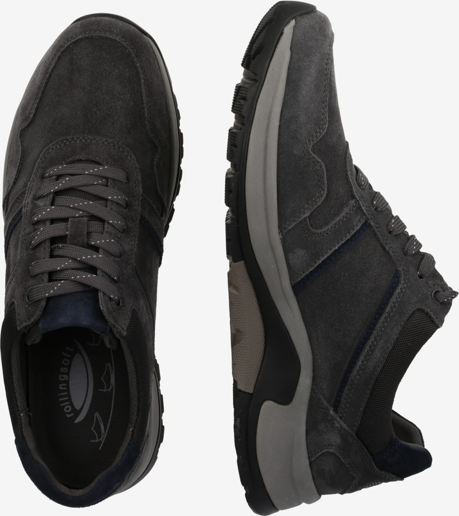 Pius Gabor Sportieve Veterschoenen Sportieve Veterschoen Heren Donkergrijs 4 Pius Gabor Sportieve Veterschoenen Sportieve Veterschoen Heren Donkergrijs - Afbeelding 2