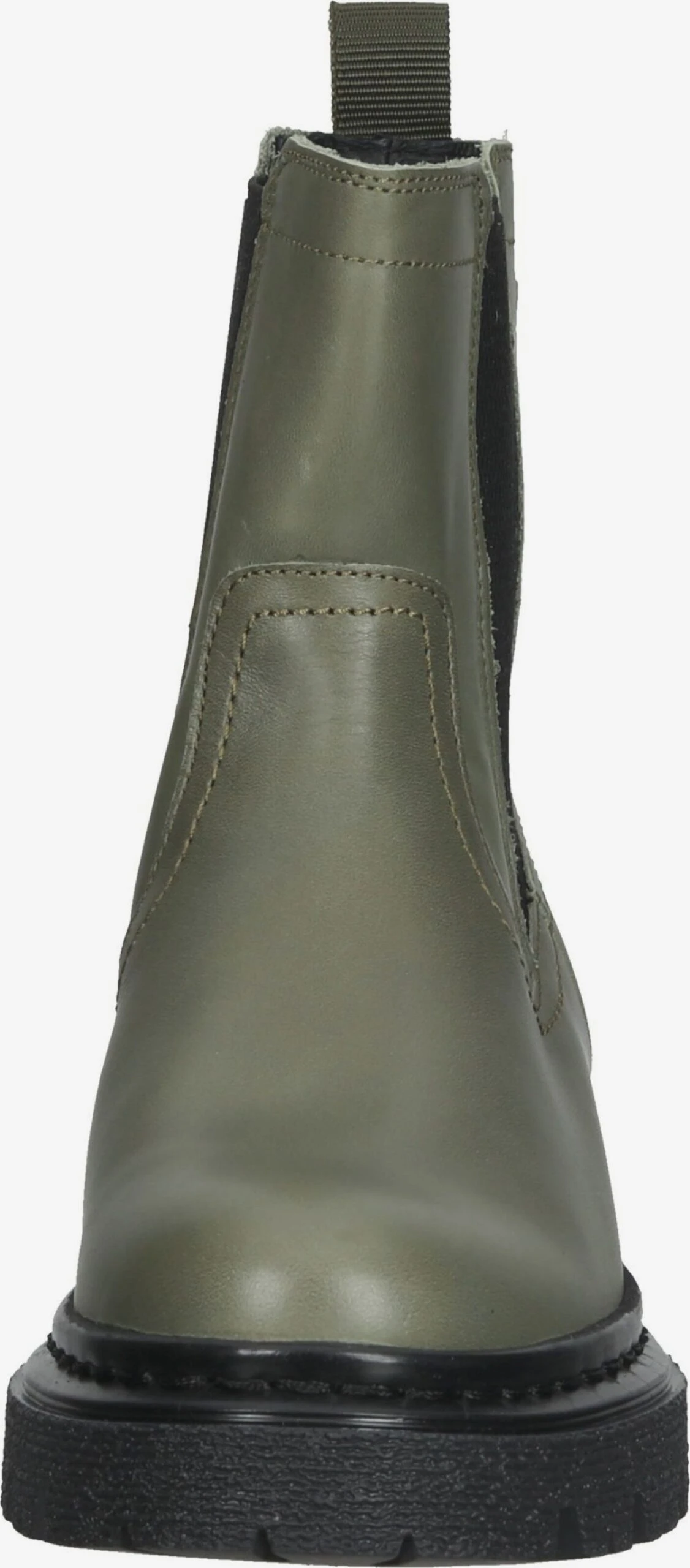 Enkellaarsjes Chelsea Boots Dames Olijfgroen 5 Enkellaarsjes Chelsea Boots Dames Olijfgroen - Afbeelding 3