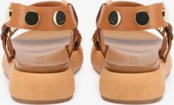 Inuovo Plateau Sandalen Sandaal Dames Lichtbruin -Hummel Winkel d0c915da0723a081bf442b3d33d2fd65