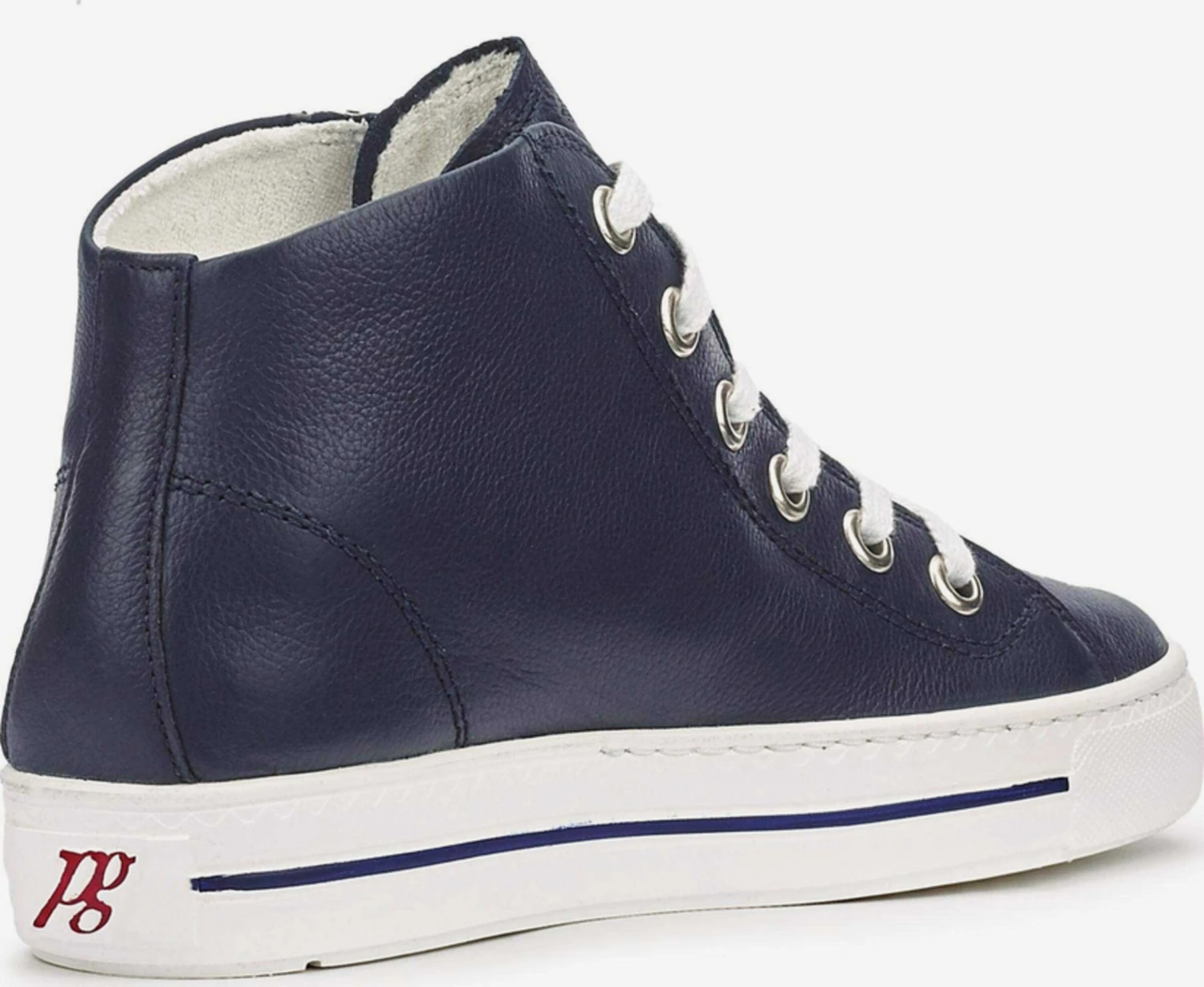 Paul Green Hoge Sneakers Sneakers Hoog Dames Donkerblauw 7 Paul Green Hoge Sneakers Sneakers Hoog Dames Donkerblauw - Afbeelding 5