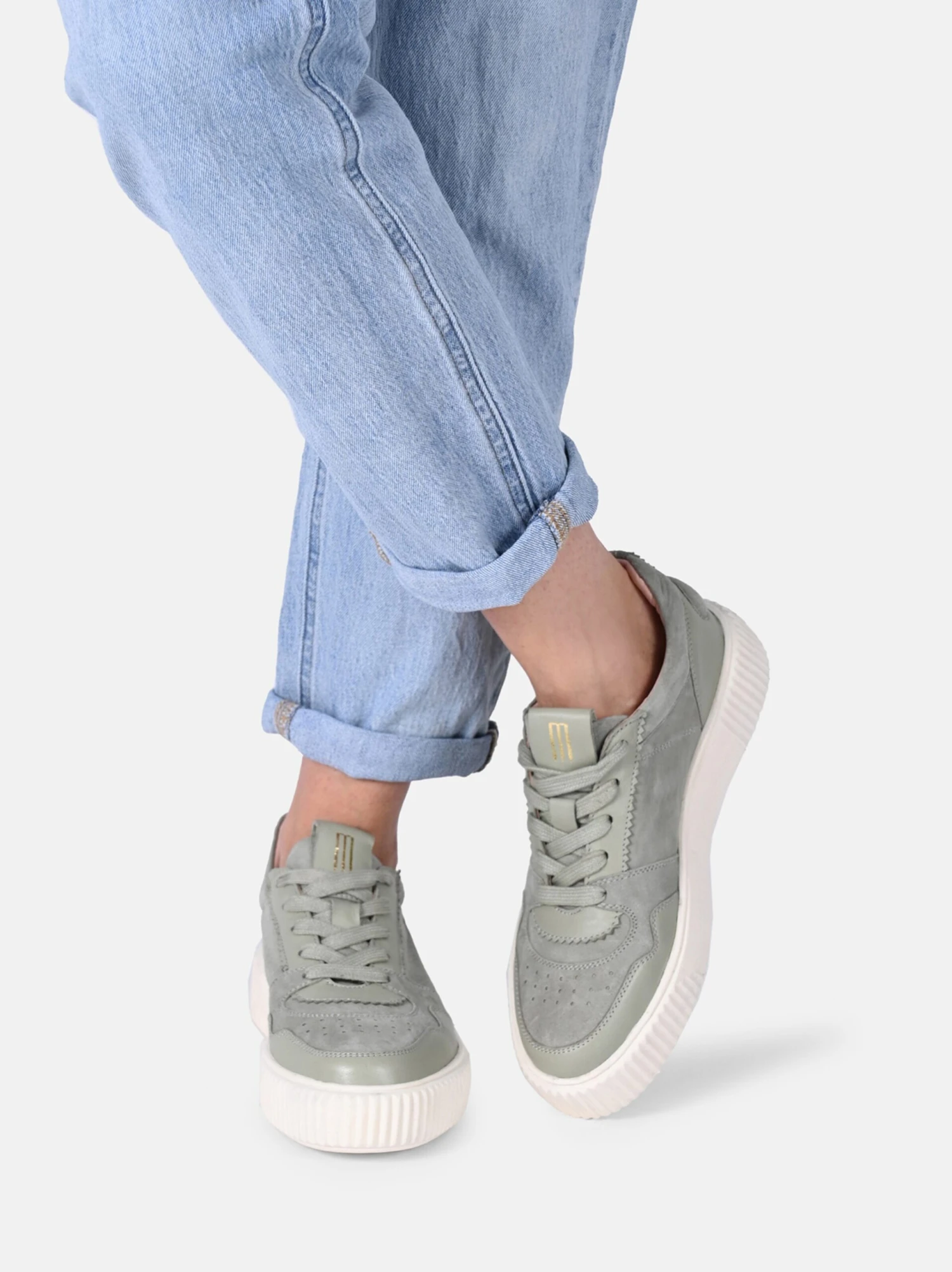 Casual Sneakers Sneakers Laag MAURA Dames Groen 11 Casual Sneakers Sneakers Laag MAURA Dames Groen - Afbeelding 9