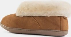 Minnetonka Pantoffels Huisschoenen Sheepshin Dames Bruin -Hummel Winkel d1744589a450ce737dd4a80fe350e254
