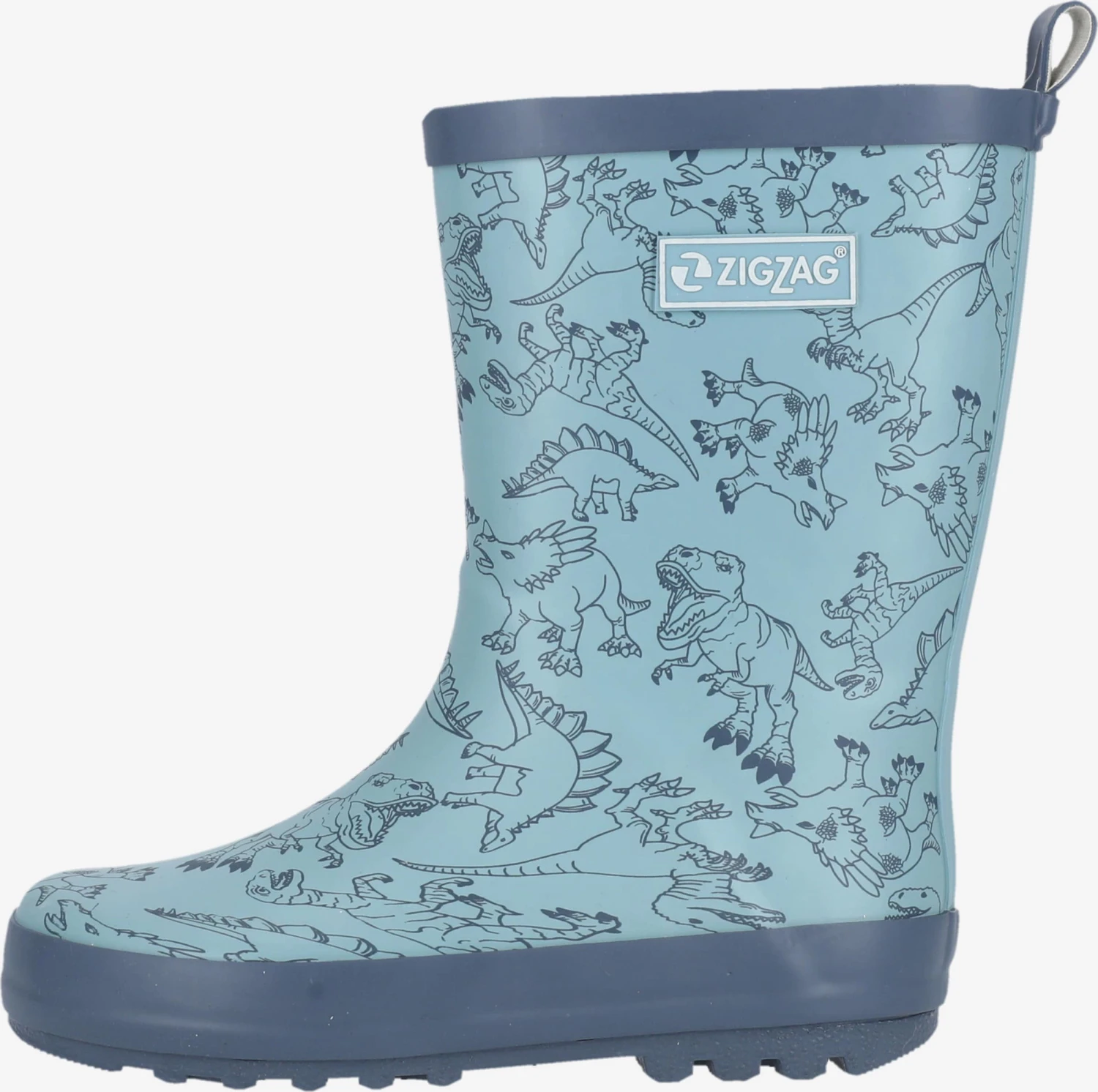 ZigZag Rubberlaarzen Regenlaarzen Gemus Kinderen Lichtblauw 4 ZigZag Rubberlaarzen Regenlaarzen Gemus Kinderen Lichtblauw - Afbeelding 2