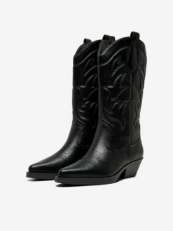 ONLY Boots Cowboylaarzen Bronco Dames Zwart -Hummel Winkel d1fa22a6542c670ff153ab19cb1a2570