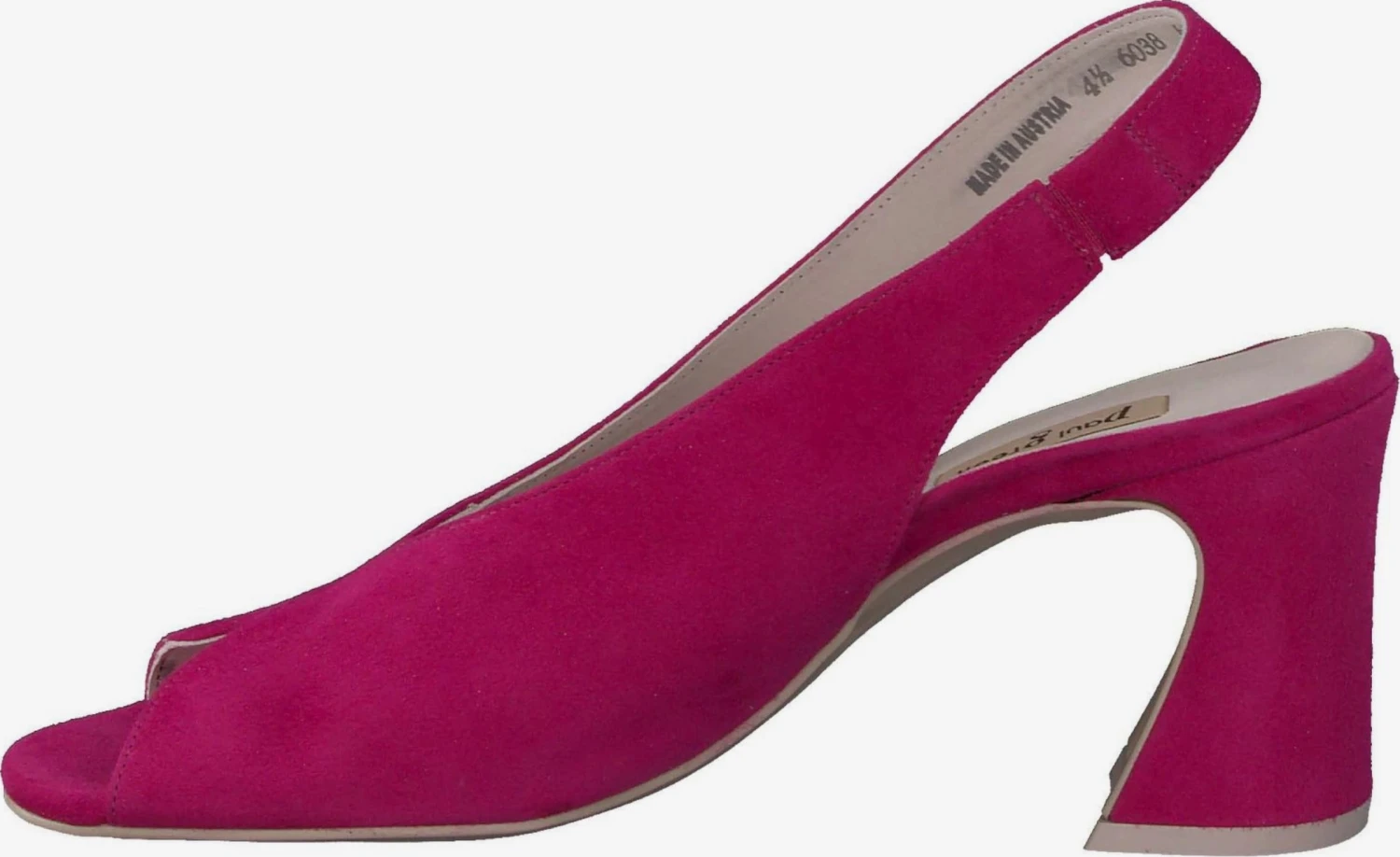 Paul Green Pumps & Hakken Slingpumps Dames Framboos 4 Paul Green Pumps & Hakken Slingpumps Dames Framboos - Afbeelding 2