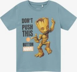 NAME IT T-shirts Shirt Kinderen Blauw