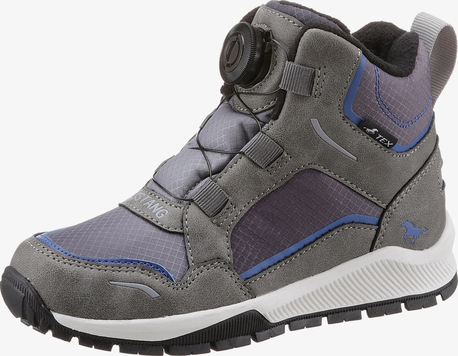 Mustang Schoenen Laarzen Kinderen Stone Grey / Donkergrijs 3 Mustang Schoenen Laarzen Kinderen Stone Grey / Donkergrijs