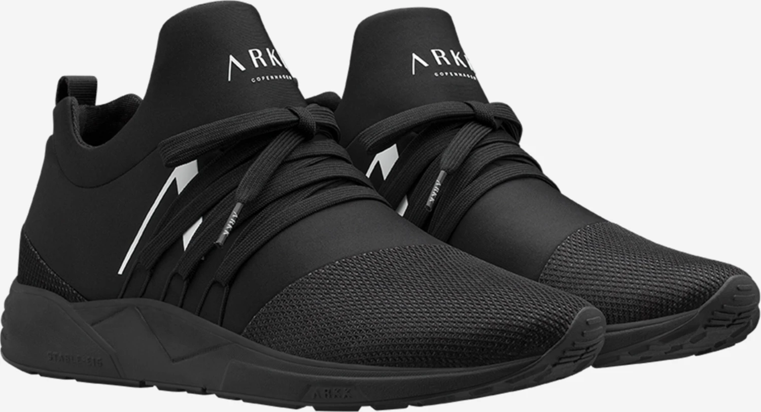 ARKK Copenhagen Running Sneakers Sneakers Laag Raven Heren Zwart 4 ARKK Copenhagen Running Sneakers Sneakers Laag Raven Heren Zwart - Afbeelding 2