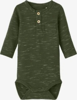 NAME IT Bodys Rompertje/body Kinderen Groen