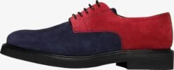 Nette Schoenen Veterschoen Heren Navy / Rood -Hummel Winkel d42cace088ea1c36d43860cdf4ae7439