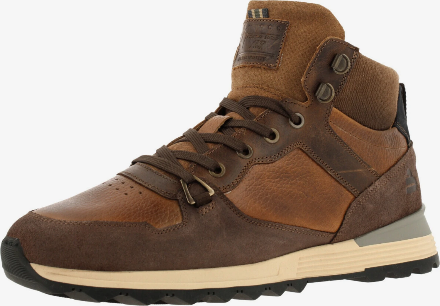 Bullboxer Hoge Sneakers Sneakers Hoog 373K50805F Heren Bruin / Cognac 3 Bullboxer Hoge Sneakers Sneakers Hoog 373K50805F Heren Bruin / Cognac