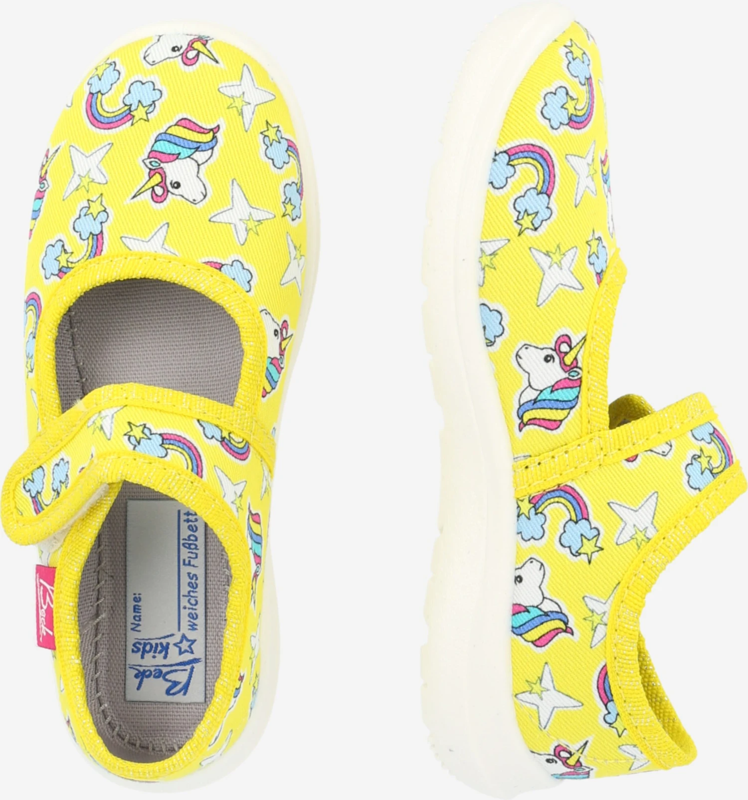Beck Pantoffels Huisschoenen Yellow Dream Kinderen Geel 4 Beck Pantoffels Huisschoenen Yellow Dream Kinderen Geel - Afbeelding 2