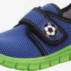 Superfit Pantoffels Huisschoenen Bobby Kinderen Blauw -Hummel Winkel d54ef0ce35fc711fd5580b180ff36ee2