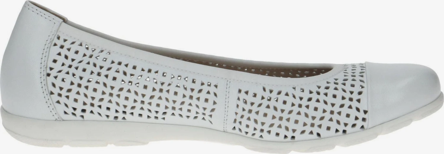 Caprice Klassieke Ballerinas Ballerina Dames Offwhite 5 Caprice Klassieke Ballerinas Ballerina Dames Offwhite - Afbeelding 3
