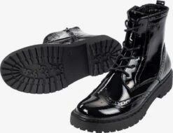 Enkellaarsjes Veterlaarsjes Windau Dames Zwart -Hummel Winkel d5e2f422b6d1cb22959badca9798df5e