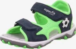 Superfit Sandalen Open Schoenen Mike Kinderen Blauw / Neongroen
