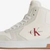 Calvin Klein Jeans Hoge Sneakers Sneakers Hoog Dames Beige / Crème