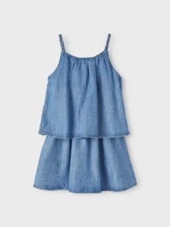 NAME IT Jurken Jurk Mette Kinderen Blauw 7 NAME IT Jurken Jurk Mette Kinderen Blauw -Hummel Winkel d6e47b6ffd9c6e62239231a3f3215ef0