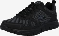 Skechers Running Sneakers Sneakers Laag Bucolo Heren Zwart / Zwart Gemêleerd