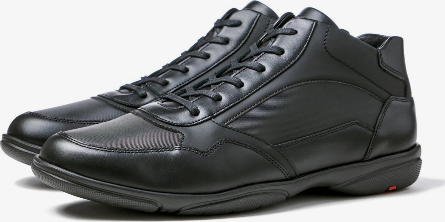 Lloyd Hoge Sneakers Sneakers Hoog BASIL Heren Zwart 5 Lloyd Hoge Sneakers Sneakers Hoog BASIL Heren Zwart - Afbeelding 3