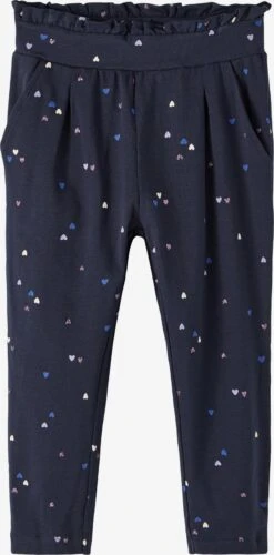 NAME IT Pantalons Regular Broek Lunna Kinderen Donkerblauw