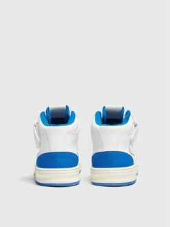 PULL & BEAR Hoge Sneakers Sneakers Hoog Heren Blauw / Wit -Hummel Winkel da172a9b2a9f347e9ca4ae6adcaf506c