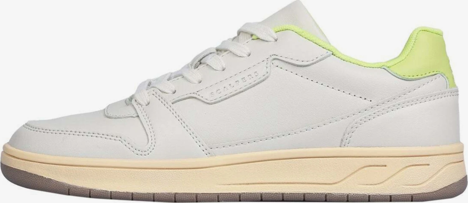 Scalpers Casual Sneakers Sneakers Laag Whilor Dames Wit 3 Scalpers Casual Sneakers Sneakers Laag Whilor Dames Wit