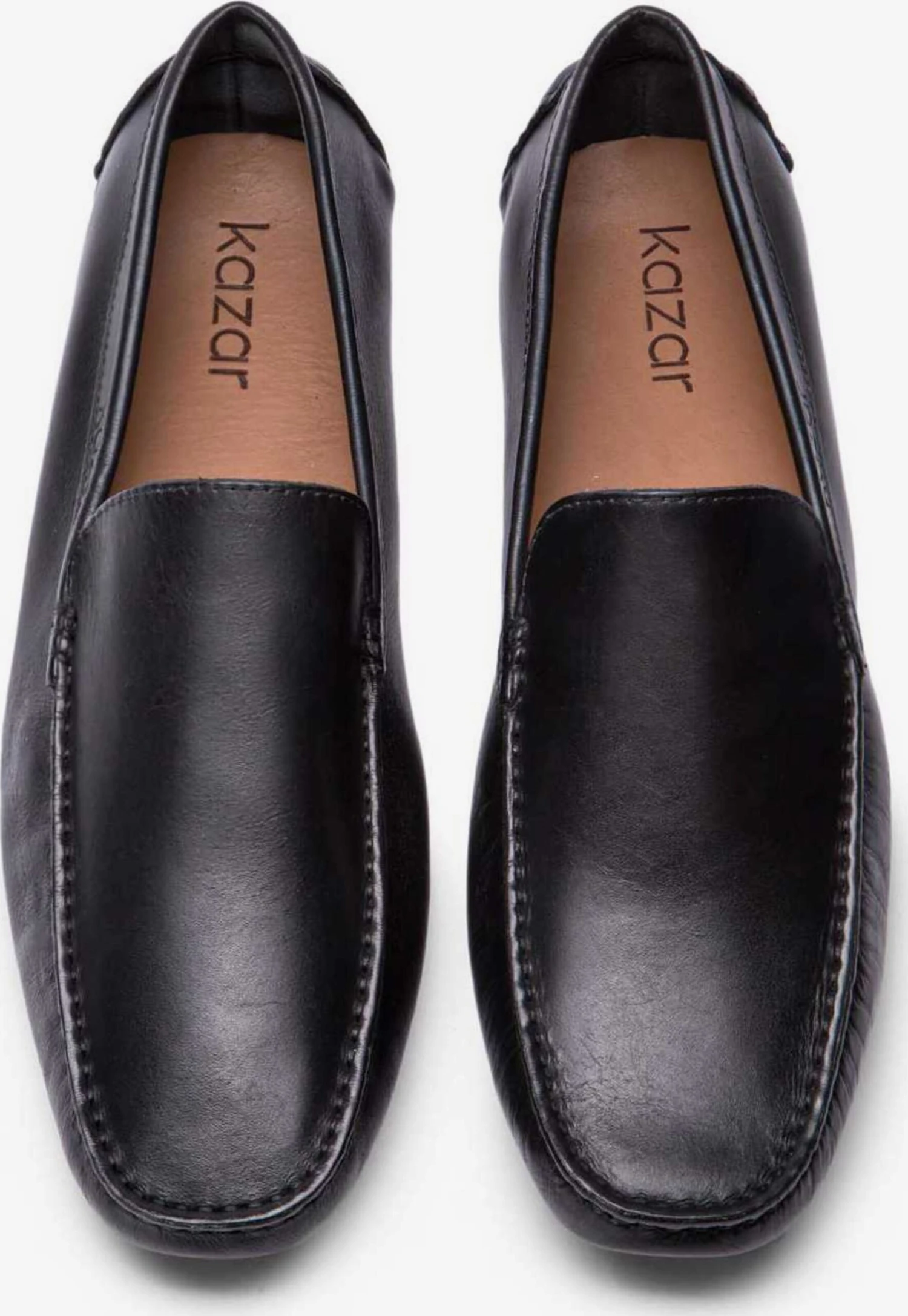 Kazar Lage Schoenen Mocassins Heren Zwart 7 Kazar Lage Schoenen Mocassins Heren Zwart - Afbeelding 5