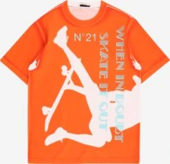 N°21 T-shirts Shirt Kinderen Oranje