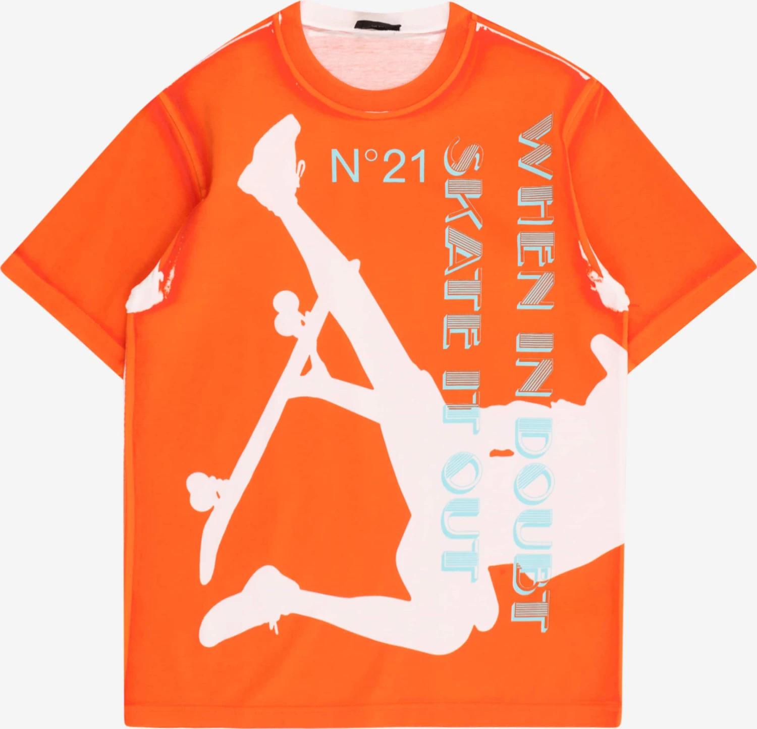 N°21 T-shirts Shirt Kinderen Oranje 3 N°21 T-shirts Shirt Kinderen Oranje