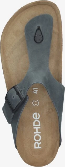 Rohde Slippers Teenslippers Heren Duifblauw -Hummel Winkel dcf5fd09d76ba502caf66fe117bb7415