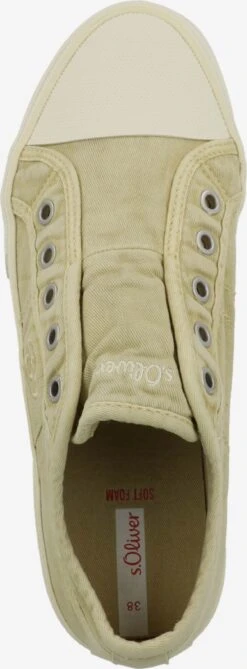 S.Oliver Slip-on Sneakers Slip-on Dames Mosterd -Hummel Winkel ddac85e063df0c168a6ffe0fdadac816