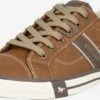 Mustang Skate Sneakers Sneakers Laag Heren Bruin / Donkerbruin