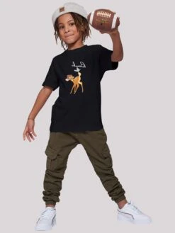 F4NT4STIC T-shirts Shirt Bambi Kinderen Zwart -Hummel Winkel ddfed6df9d7246c92c3b36f1183c9e2c