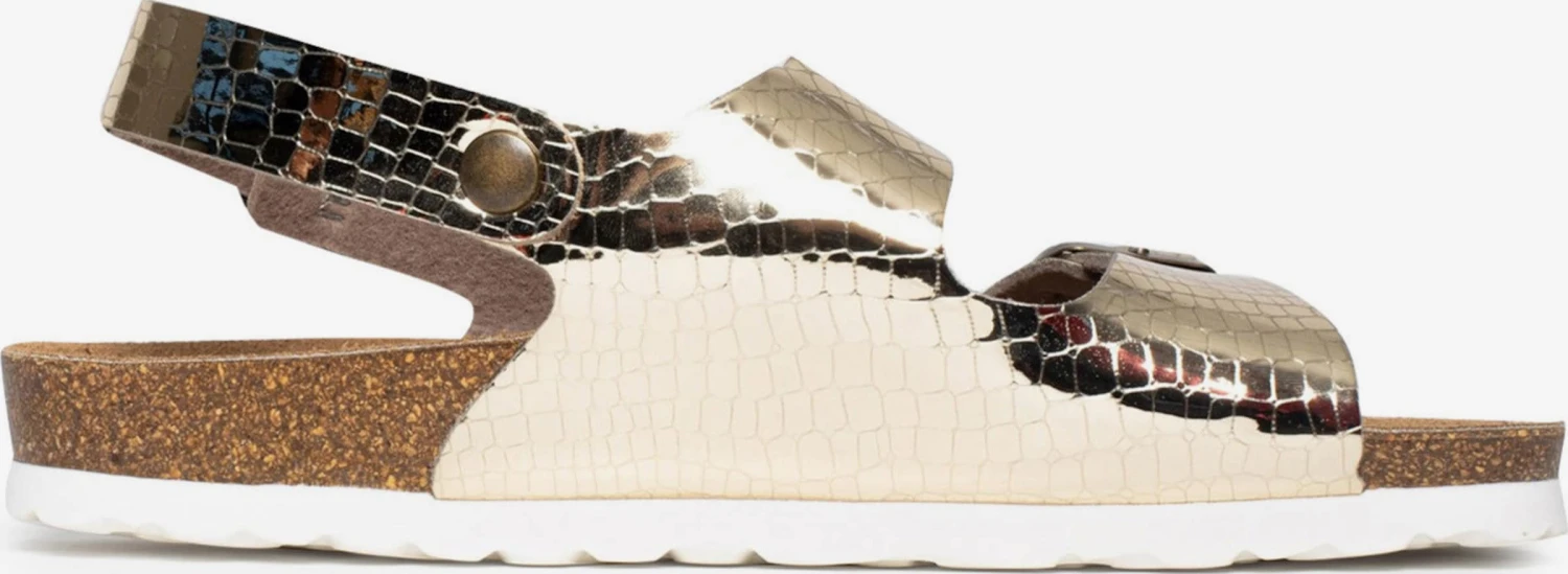 Sandalen & Slippers Sandaal Dames Goud 8 Sandalen & Slippers Sandaal Dames Goud - Afbeelding 6