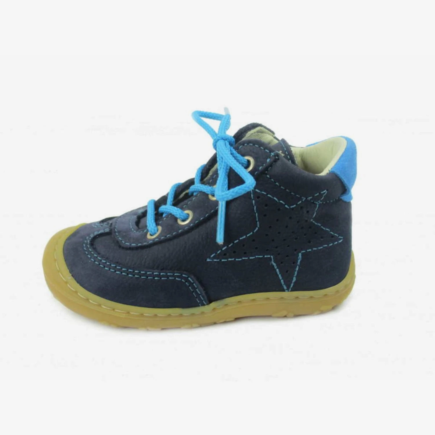 Ricosta Stapschoentjes Wandelschoen Kinderen Nachtblauw / Royal Blue/koningsblauw 4 Ricosta Stapschoentjes Wandelschoen Kinderen Nachtblauw / Royal Blue/koningsblauw - Afbeelding 2