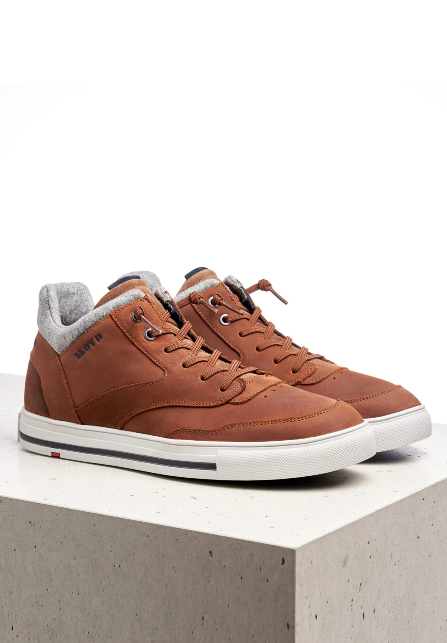 Lloyd Hoge Sneakers Sneakers Hoog ELLISON Heren Bruin 7 Lloyd Hoge Sneakers Sneakers Hoog ELLISON Heren Bruin - Afbeelding 5