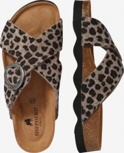 Shepherd Pantoffels Huisschoenen Marianne Dames Donkerbruin / Bruin Gemêleerd -Hummel Winkel df6d4a73d3c433c76a56b7d16448866b