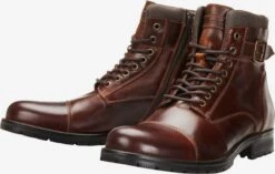 Jack & Jones Boots & Laarzen Veterboots Albany Heren Roestbruin -Hummel Winkel e0f5f4f6d2ef732ad4539255cbaec14d